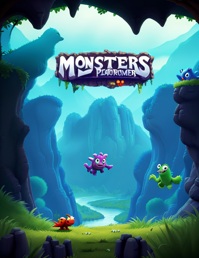 Monsters Platformer - 2D Platformer Game Design Project